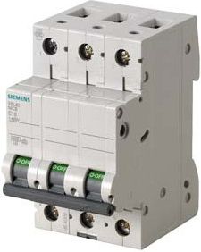 Siemens Jistič 3P B 10A 6kA AC/DC (5SL63106)