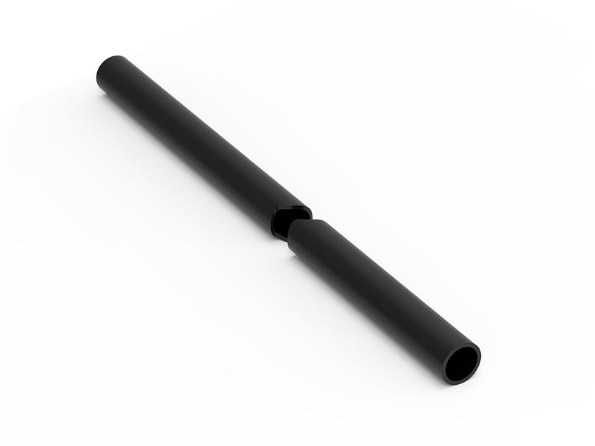 Elko-Bis Instalační trubka pro pásku 3000x40mm fi34mm PVC (10420108)