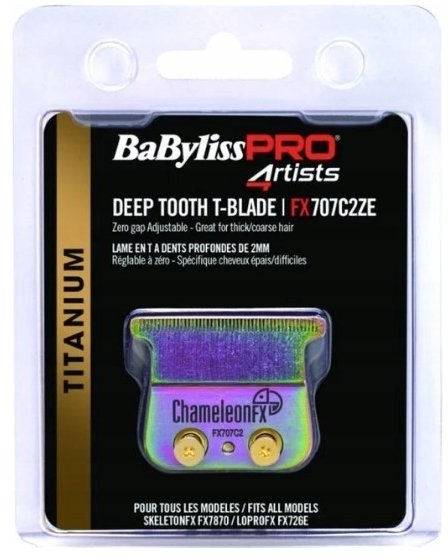 BaBylissPRO NŮŽE ZASTŘIHOVAČE PRO BABYLISS PRO SKELETON FX7870 CHAMELEON TITANIUM 2.0 FX707C2ZE