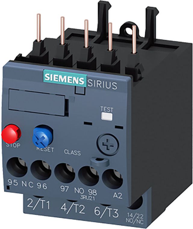 Tepelné relé Siemens 1,4 - 2A S00 (3RU2116-1BB0)