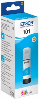 EPSON ink bar 101 EcoTank Cyan ink bottle 70 ml