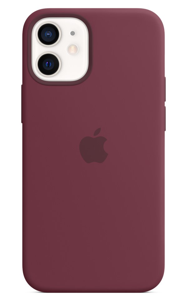 Apple iPhone 12 mini Silicone Case with MagSafe - Plum