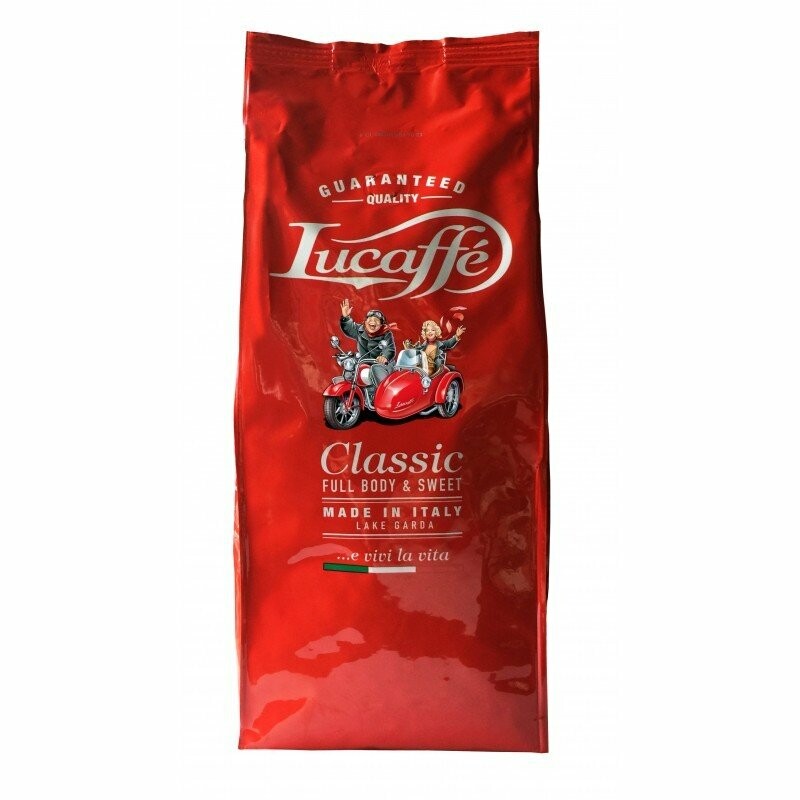 Lucaffe Klasická káva zrnková 1 kg
