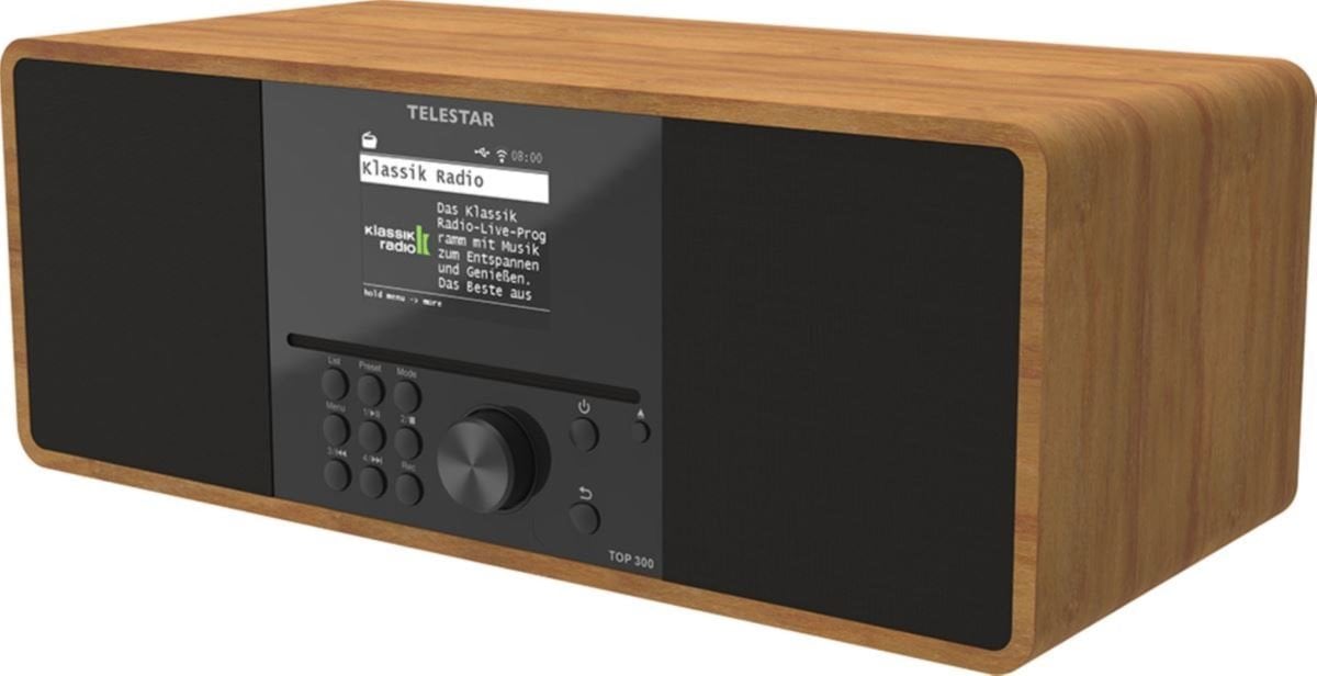 Telestar Multifunkční radiostanice TOP 300 Holz