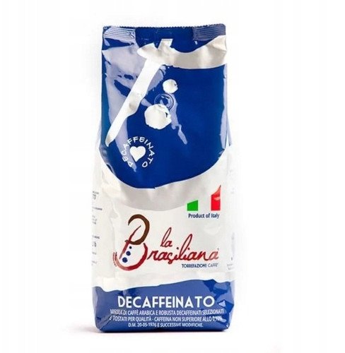 La Brasiliana Zrnková káva Decaffeinato 1kg
