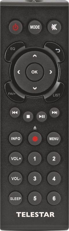 Telestar TOP200 internetové/DAB+/FM rádio, Bluetooth, USB nahrávání, Wi-Fi, CZ OSD menu, dřevo