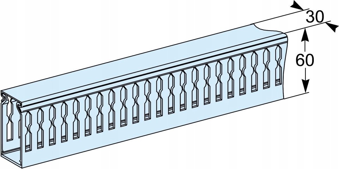Schneider Electric Horizontální profily 60x30mm L=50+WSP LVS04257 /4ks/