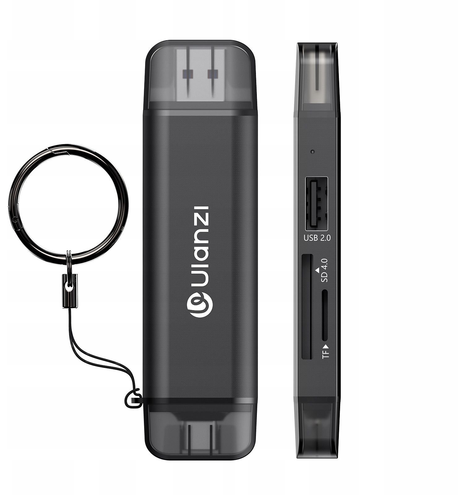 Ulanzi Čtečka paměťových karet CR3 3v1 SD/MicroSD/USB pro port USB-C/USB-A