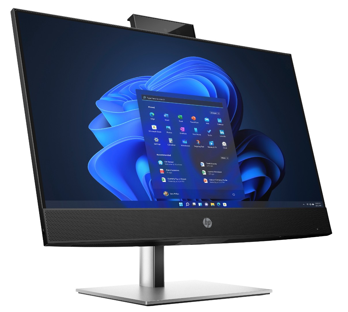 HP ProOne/440 G9/23,8 /FHD/i5-14400T/16GB/512GB/Intel int/DOS/Černá/3R