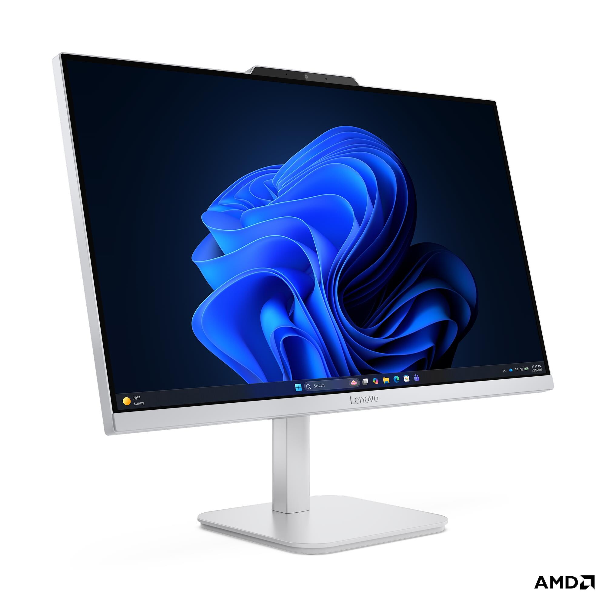Lenovo A/A105 24/23,8 /FHD/R5-40/16GB/512GB/AMD int/bez OS/Šedá/2R