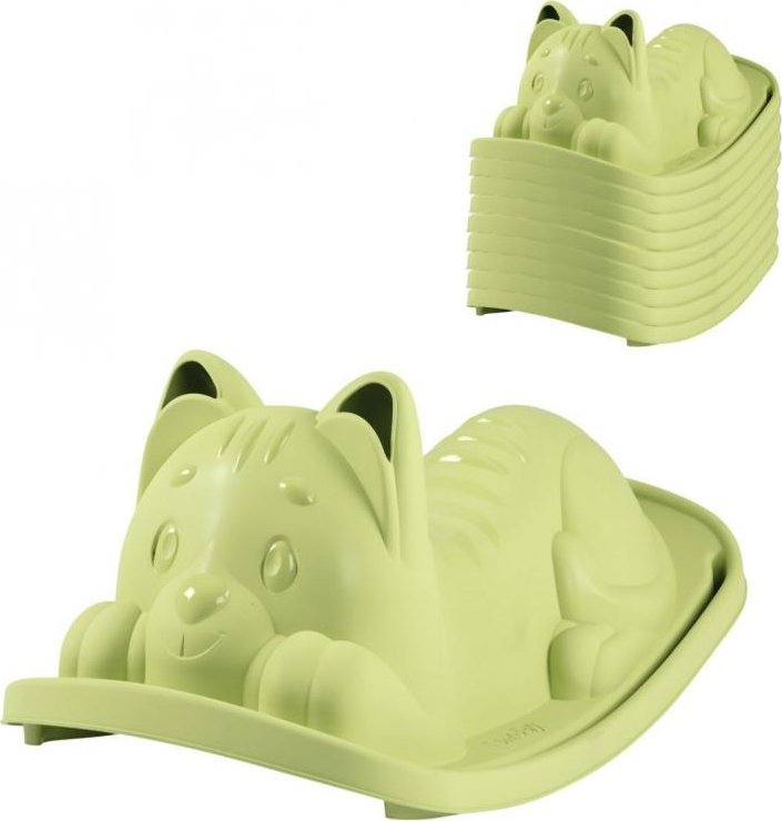 Smoby Zelené houpací kočičí kočičí