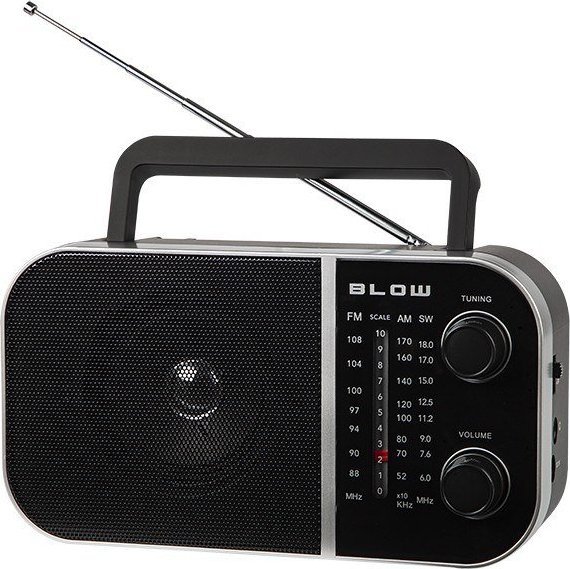 BLOW RA6 PRIJÍMAČ RÁDIO BLACK