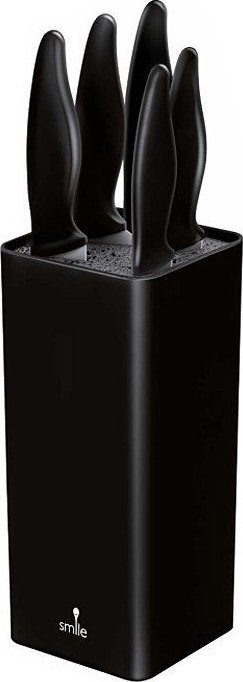 Smile SNS-6 6-piece block knife set black