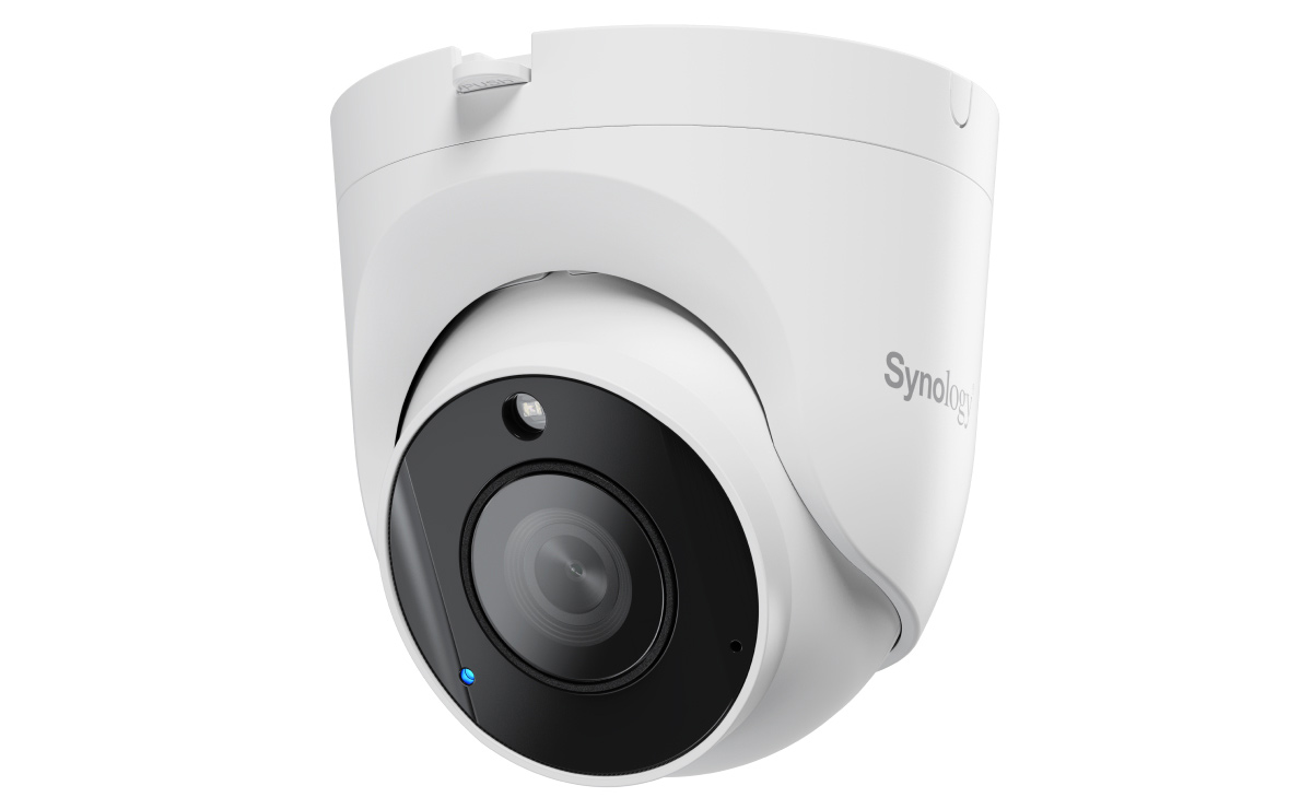 Synology TC510 IP kamera v provedení turret, 5MP, IP67, IR 30m, 2.8 mm ohnisko, podpora PoE napájení, slot na mSD kartu