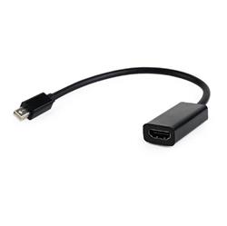 Gembird Adapter miniDP(M) - HDMI (F), černý
