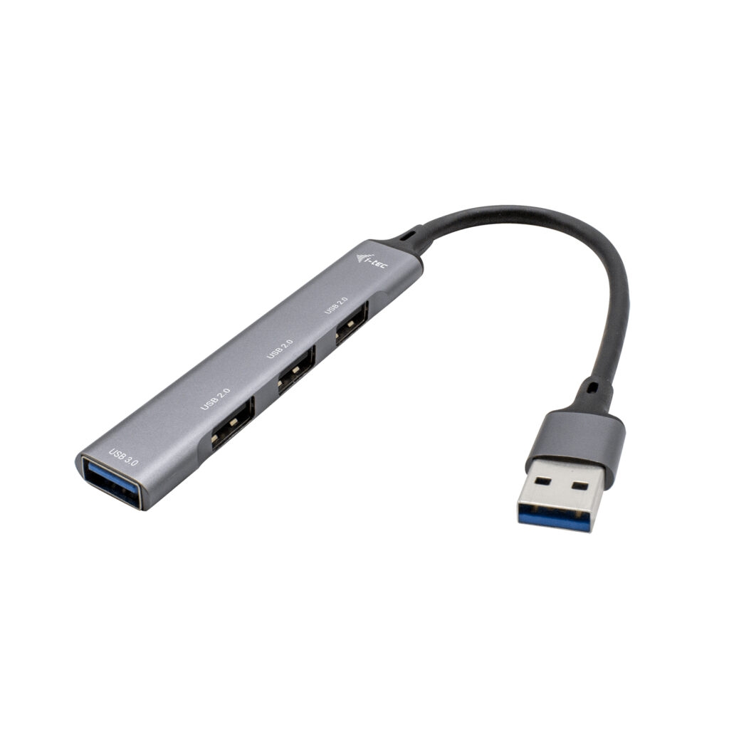 iTec USB 3.0 Metal HUB 1x USB 3.0 + 3x USB 2.0