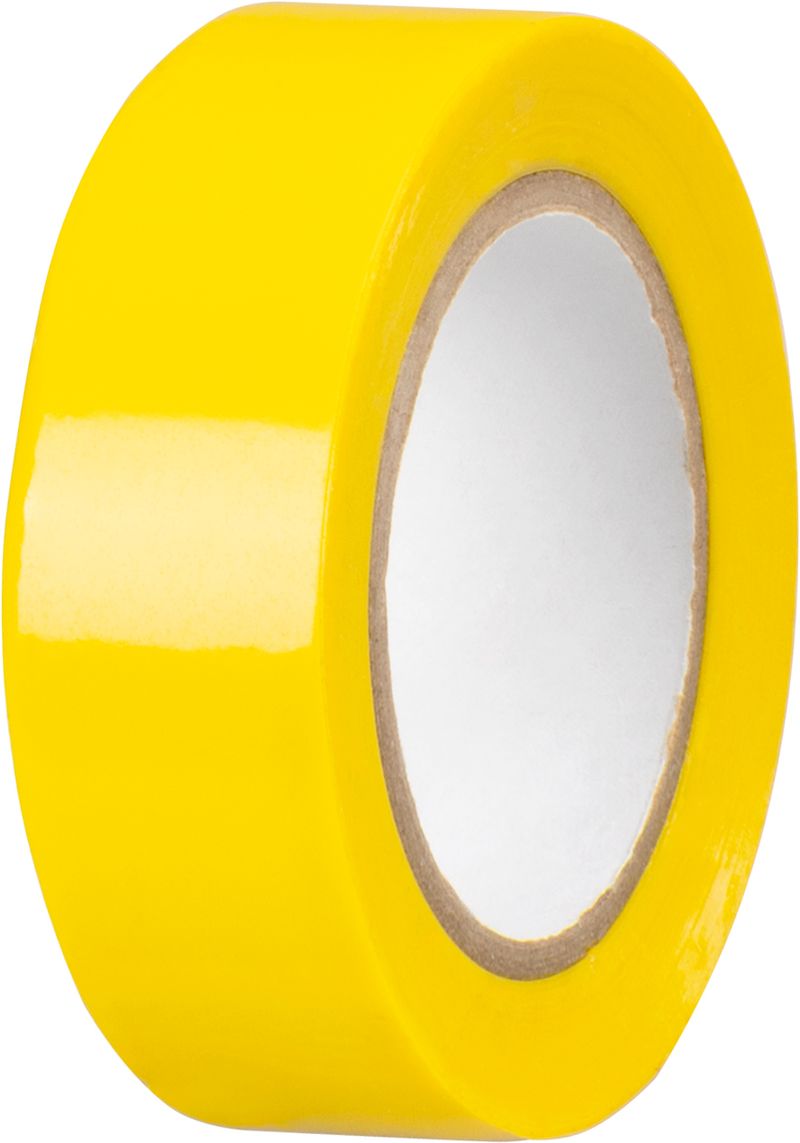 Páska Strend Pro, 19 mm, L-10 m, max. 80°C, 40,0 kV/mm, žltá, izolačná, lepiaca, PVC, bal. 10 ks