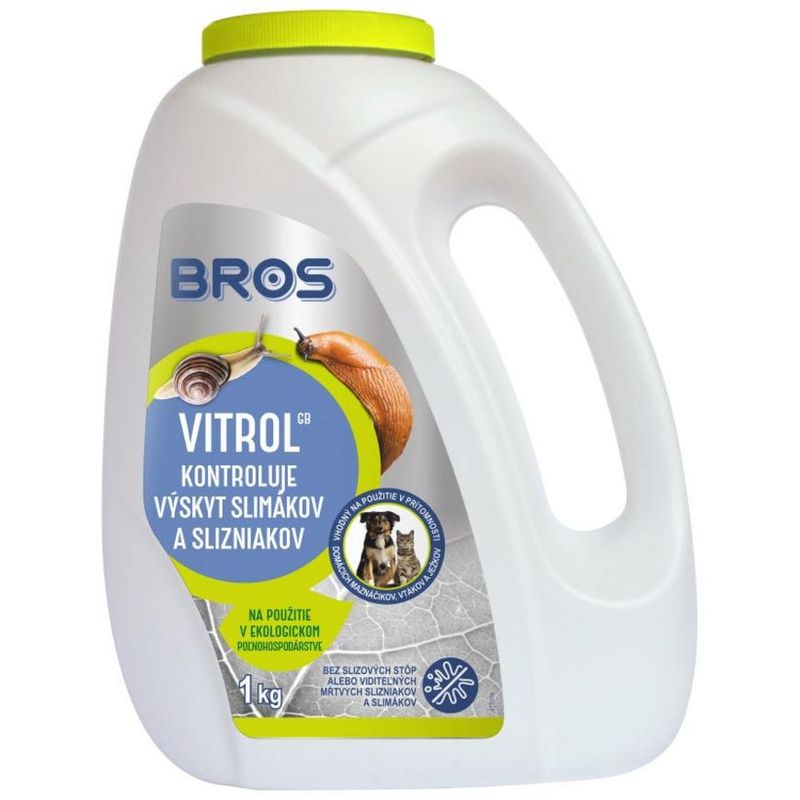 Prípravok Vitrol Bros, proti slimákom, 250 g