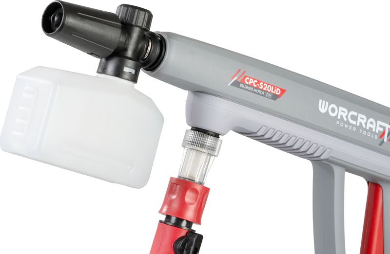 Pistole Worcraft CPC-S20LiD, ShareSYS, vysokotlaky cistic, STRONG PRESSURE, bez aku