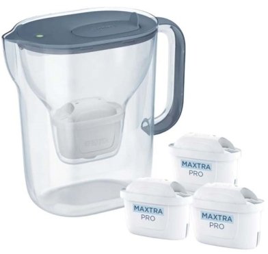 Filtrační konvice Brita Style Essential + 3 MAXTRA PRO PURE PERFORMANCE (grafitový)