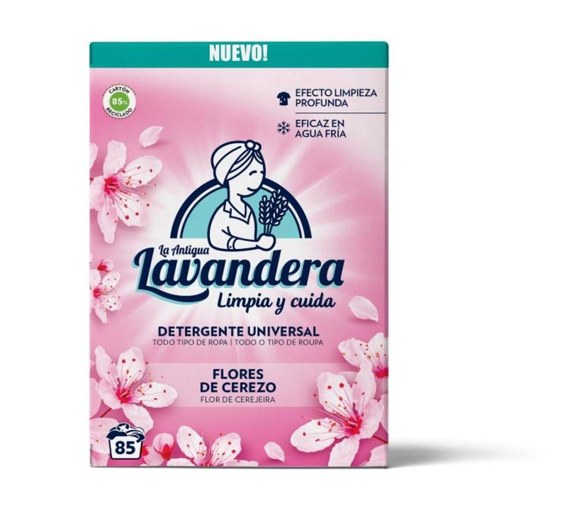 Prací prášok Lavandera, divoké kvety, 4675 g/85 pracích dávok, na pranie