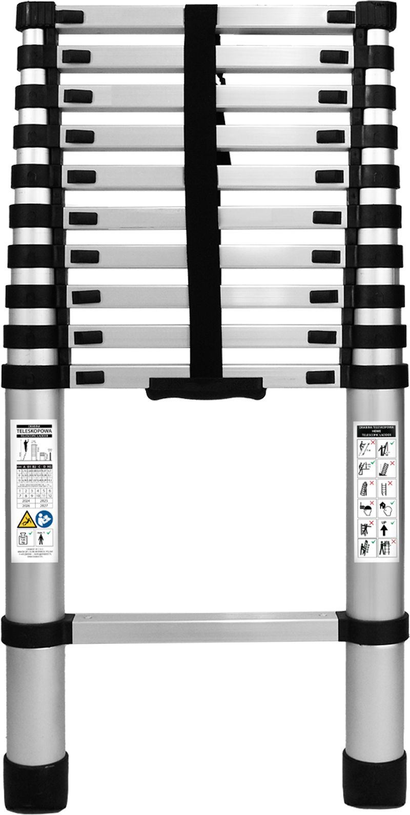 Rebrík Strend Pro, teleskopický, 3,2 m, 1x11, max. 125 kg