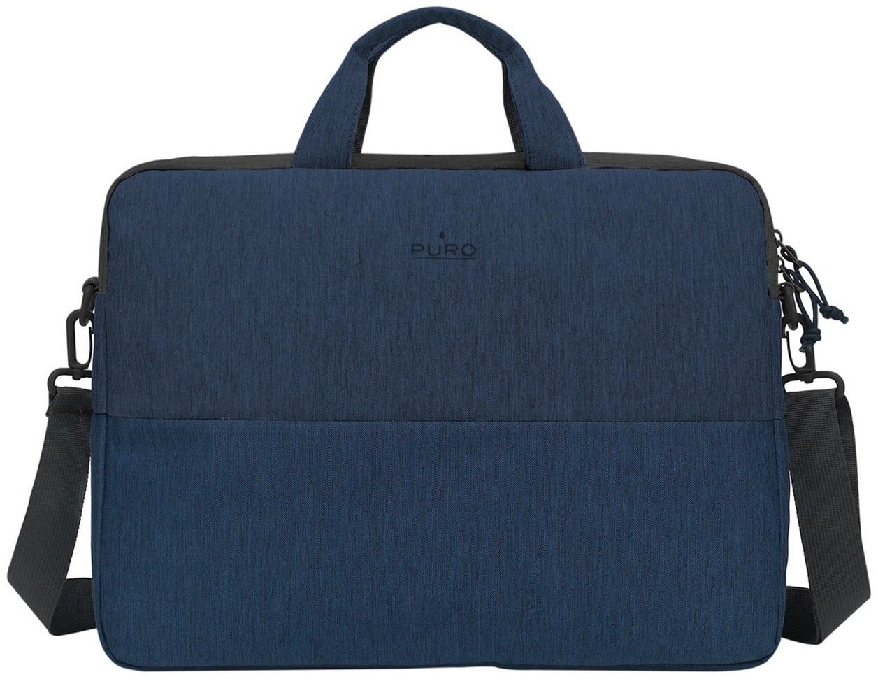 Puro Brašna Bag LITE s popruhem pro Macbook do 16  - tmavě modrá Brašna Puro Bag LITE s popruhem pro Macbook do 16  - tmavě modrá