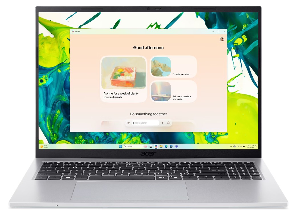 Acer Aspire Go 16/AG16-71P-93TU/9-270H/16 /WUXGA/16GB/512GB/Intel int/W11H/Silver/2R