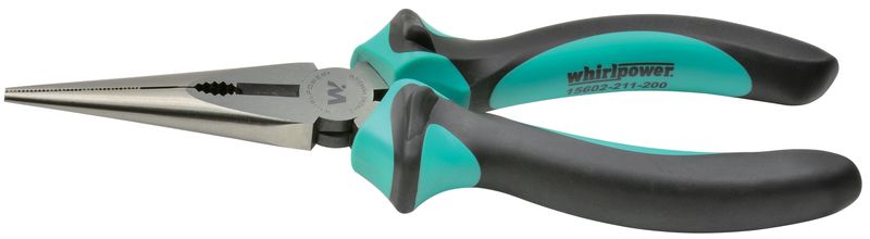 Kleště Whirlpower® 15602-211 160 mm, dlouhý nos, Cr-V, satén, DIN5745