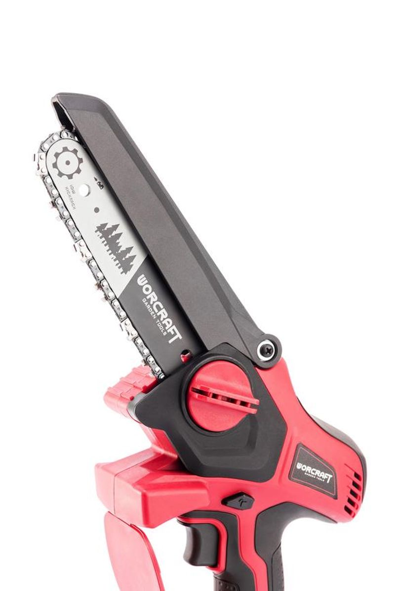 Píla Worcraft CHS-S20LiBPM ShareSYS, 20V Li-Ion, ručná, mini reťazová, bezuhlíková, lišta 15 cm, SET