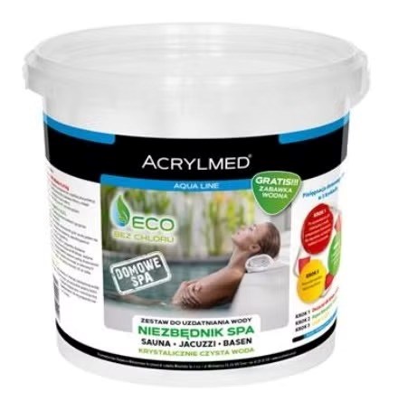 Acrylmed Sada pro péči o vodu – lázeň/sauna/vířivka