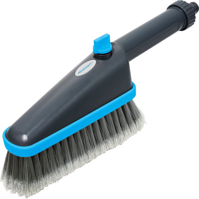 Kartáč na mytí aut AQUACRAFT® 390650, pro zahradní hadici, s ventilem