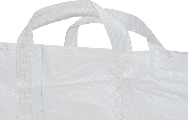 Vak BigBag TSF2, 68x35x46 cm, PP, 2 uši, biely, vrece šnúrovacie, rovné dno, max. 100 kg, záhradný