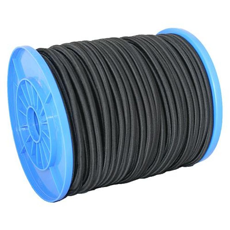 Gumolano Strend Pro R100, 10 mm, pružná černá guma, nos. 220 kg, L-60 m
