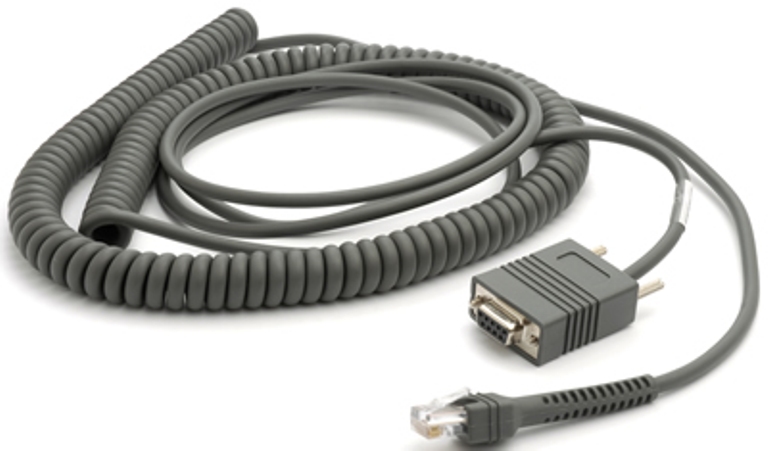 Kabel Zebra DS81xx/DS36xx, RS232 kabel, pro čtečky čárového kódu, 1,8m