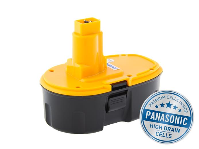 Baterie Avacom pro aku Dewalt DE9095 Ni-MH 18V 3000mAh, články PANASONIC - neoriginální