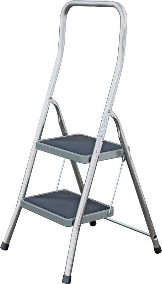 Krause Toppy XL Folding Step silver