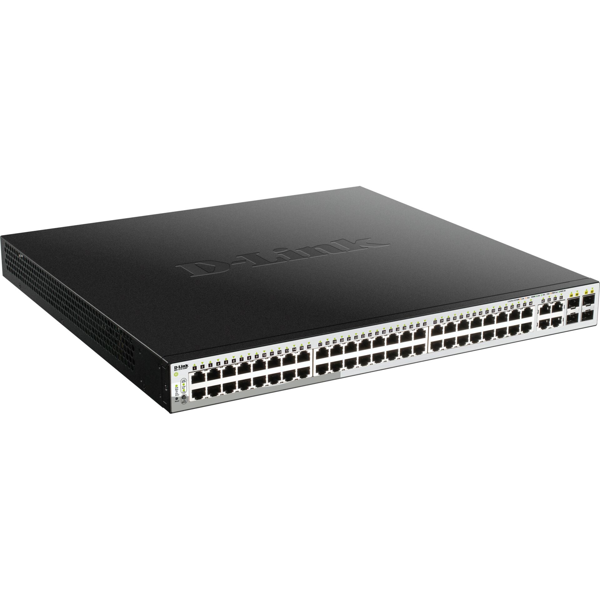 D-Link DGS-1210-52MP/E, Přepínač