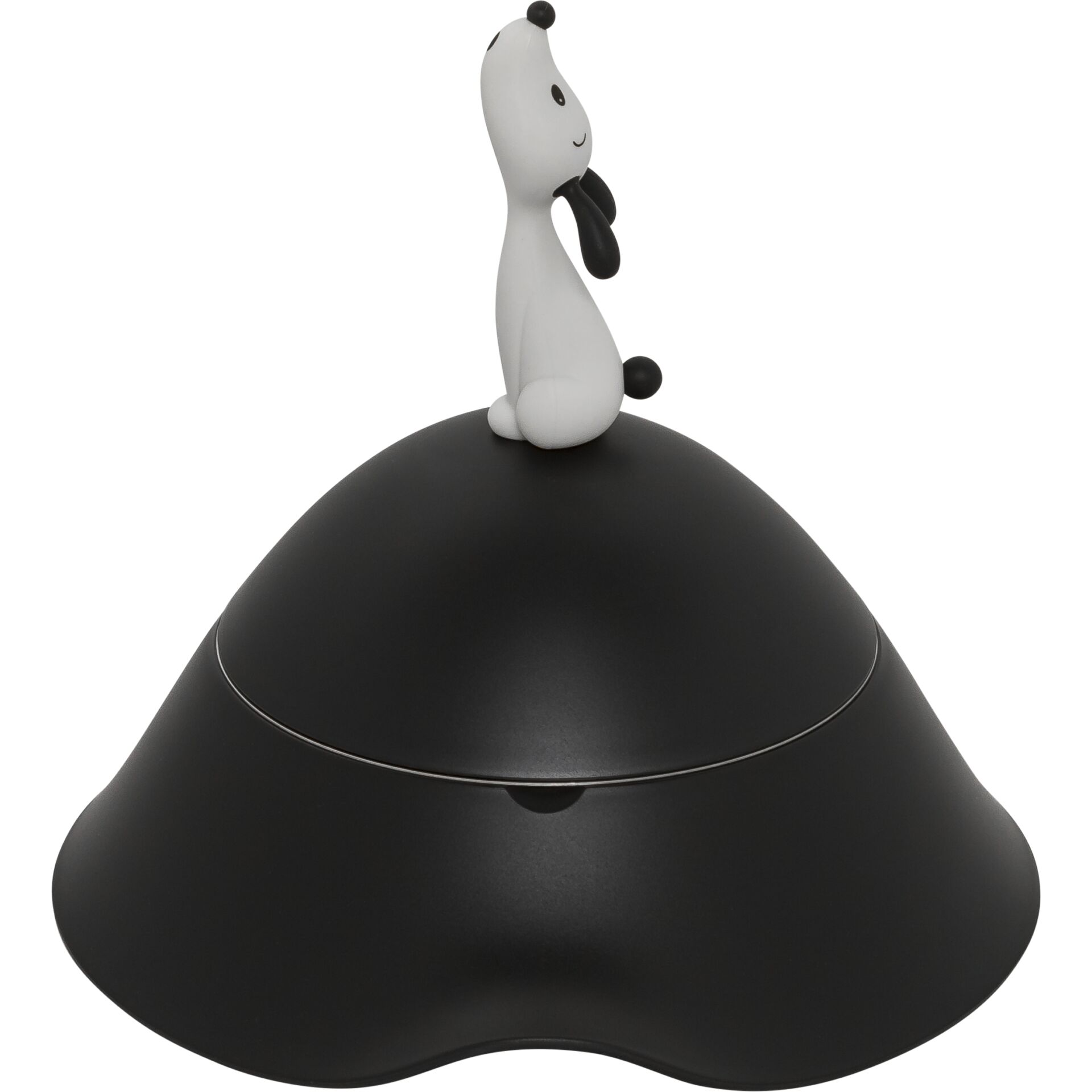 Alessi Dog Bowl Lula black AMMI19 B
