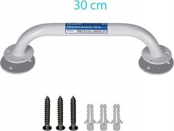 Koupelnové madlo kovové 30cm