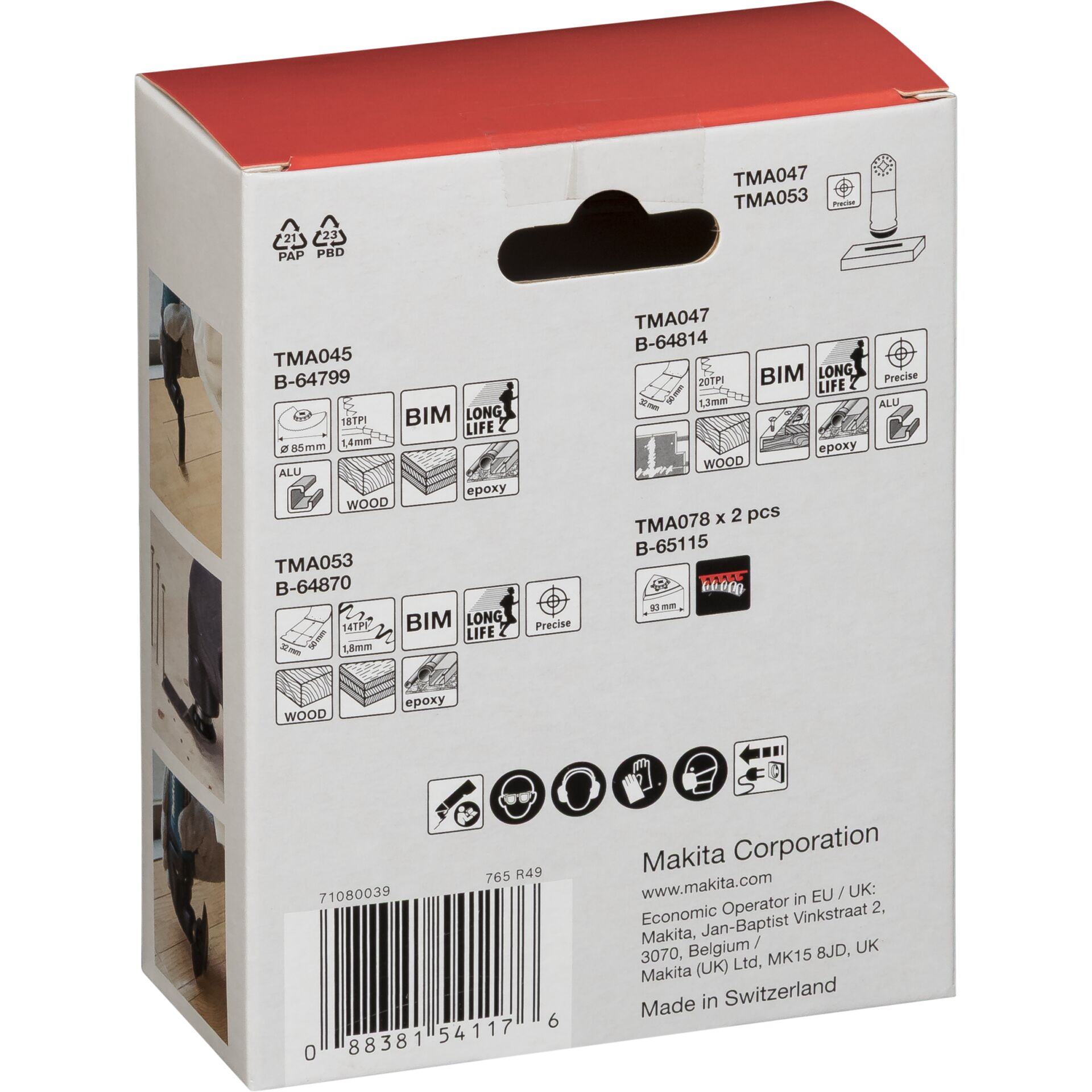 B-67511 Schreiner-Set, Sägeblatt-Satz