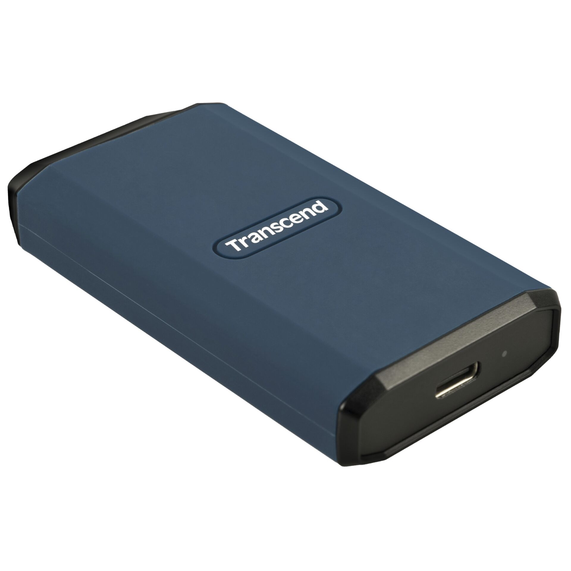 Transcend ESD410C 1TB, USB 20Gbps Type C, Externí odolný SSD disk (3D NAND flash), 2000MB/R, 2000MB/W, modrý