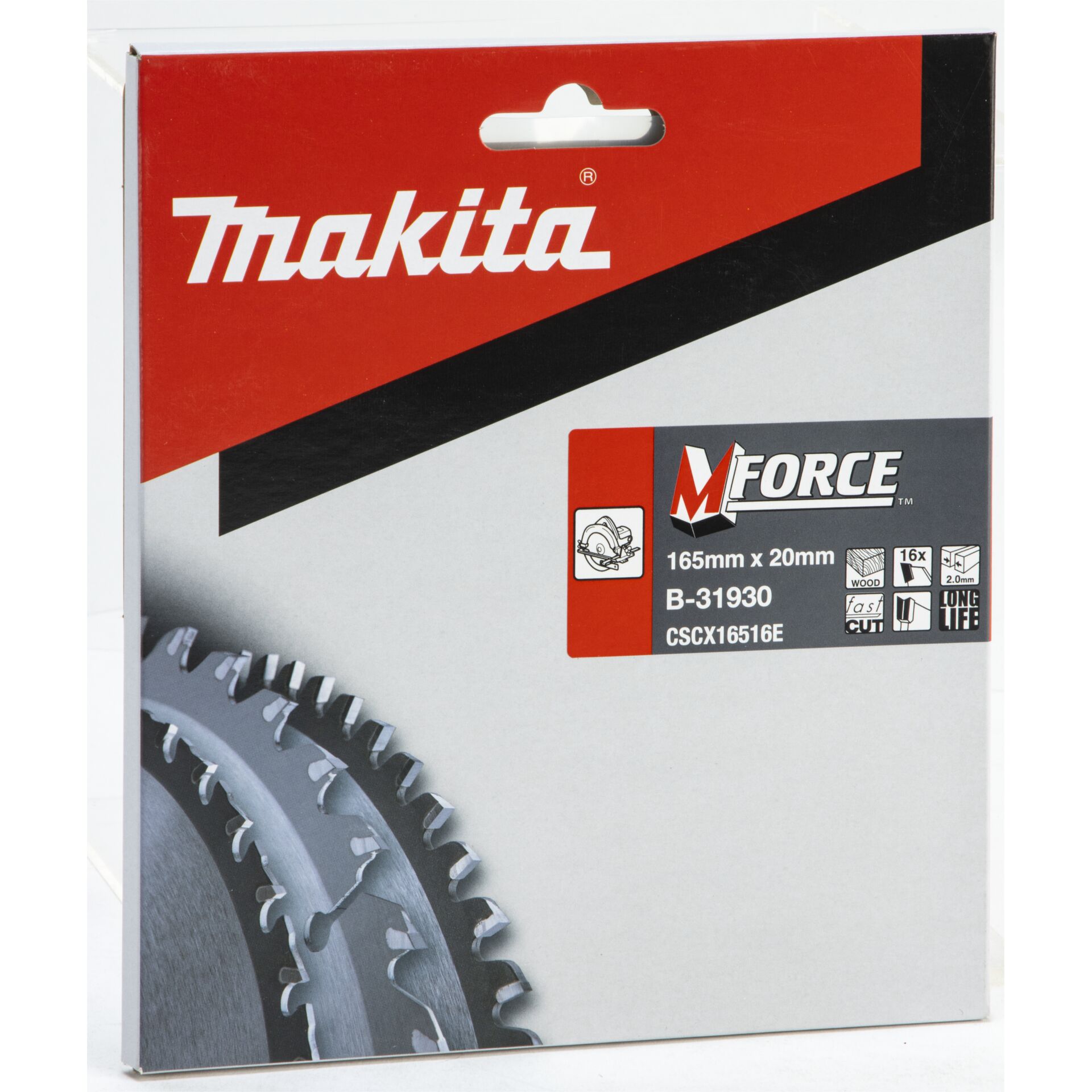 Makita  cirkulační pila 165x20x16z M-FORCE WOOD