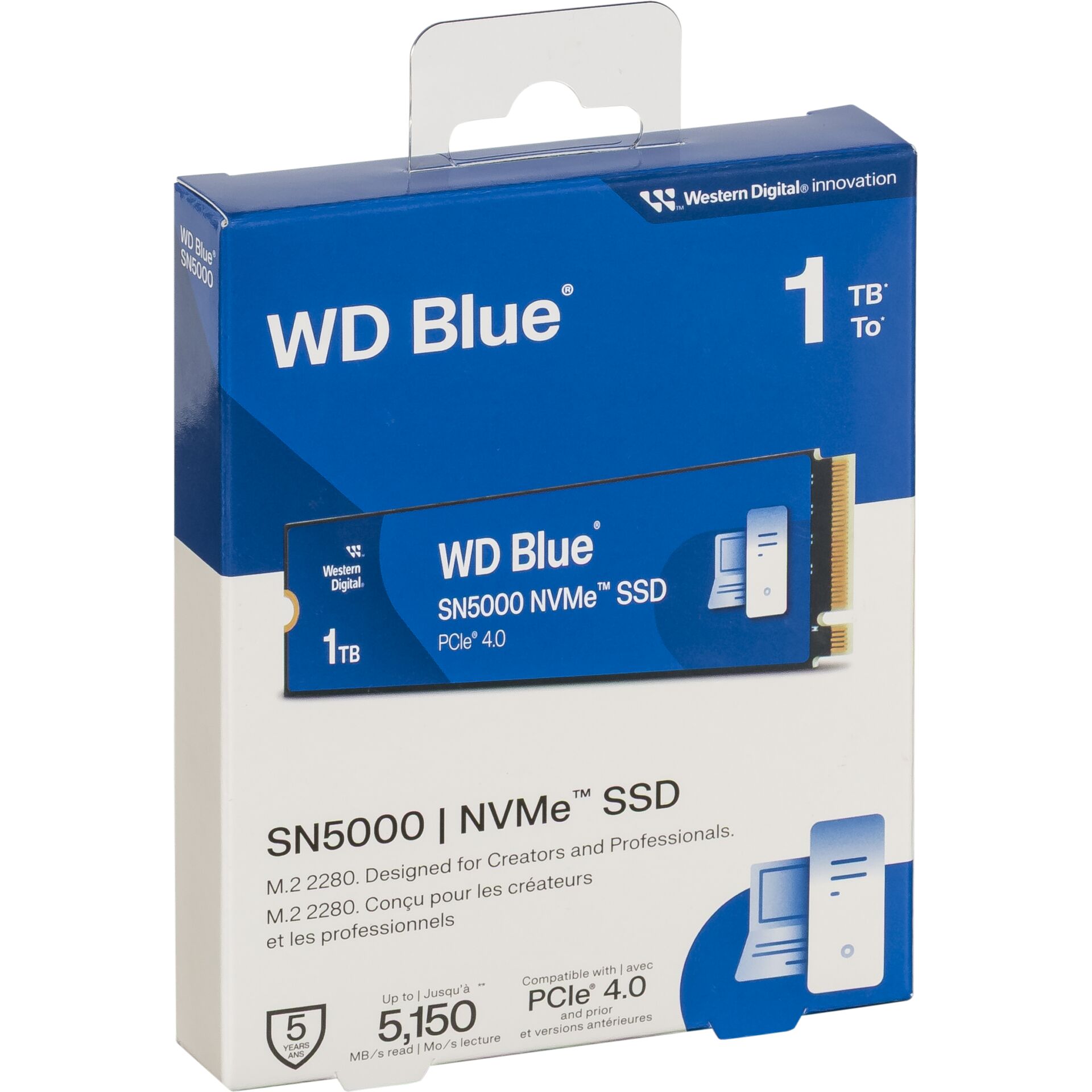 WD Blue SN5000 1TB, SSD