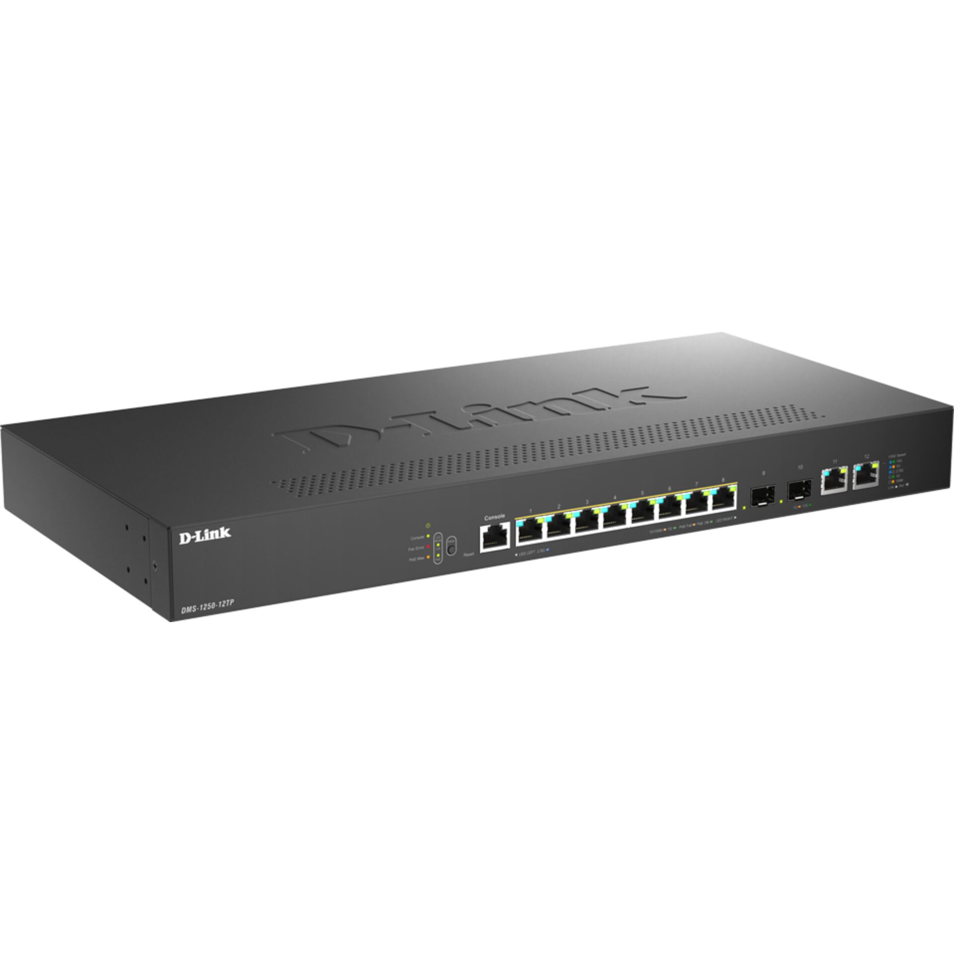 D-Link DMS-1250-12TP/E, přepínač
