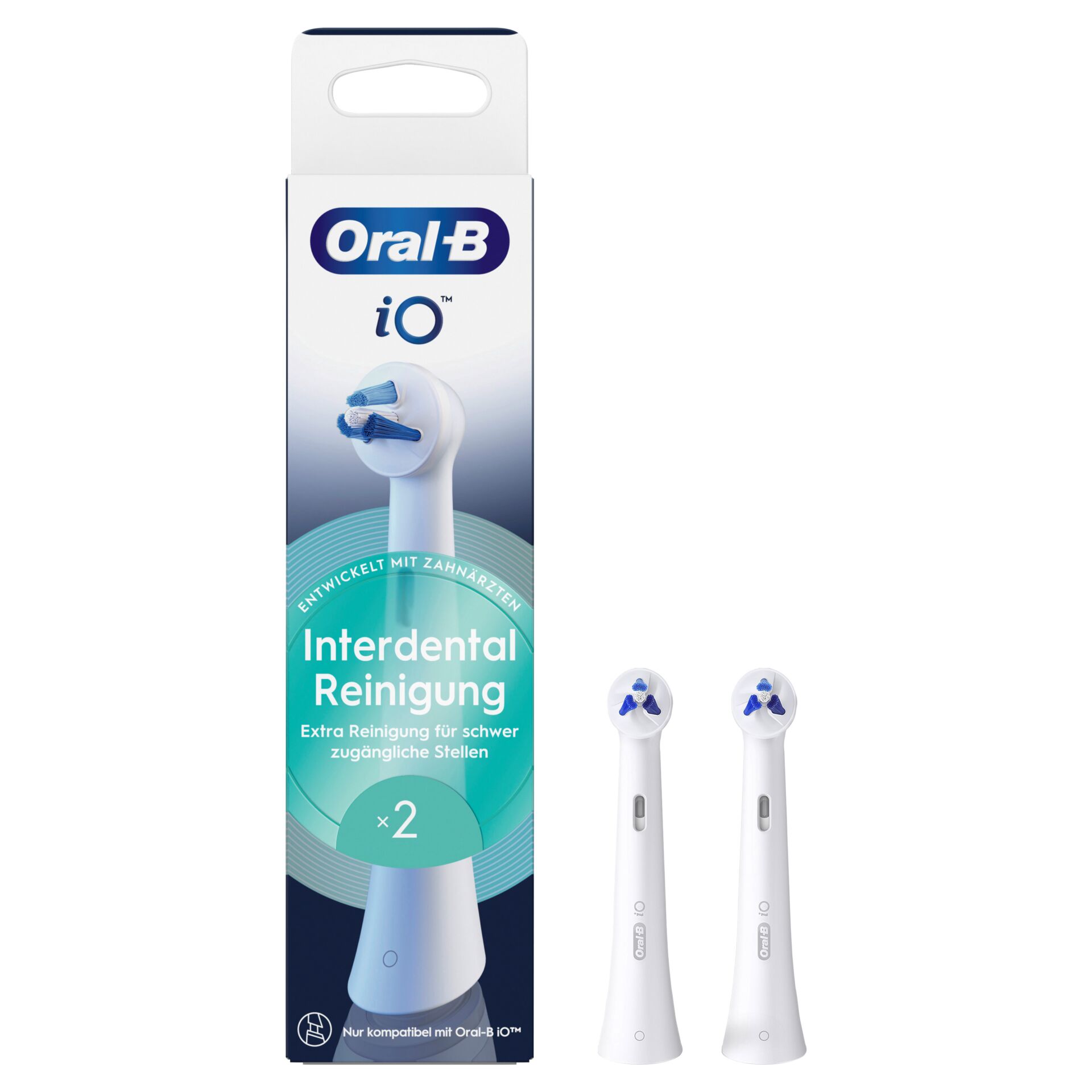 Oral-B iO Aufsteckbürsten Interdental Reinigung 2er