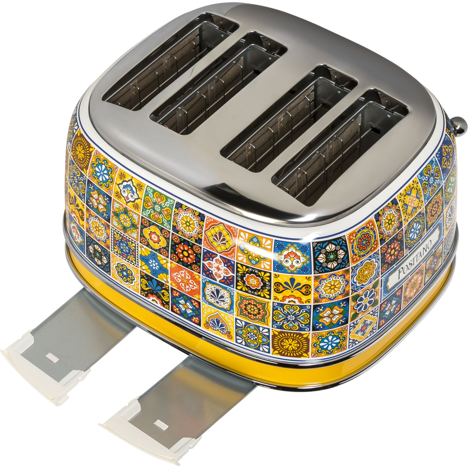 Ariete toustovač na 4 plátky Positano (vícebarevný, 1630 W, na 4 plátky toastu)
