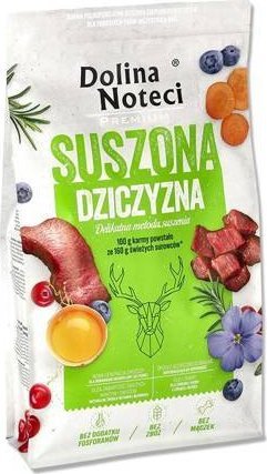 DOLINA NOTECI Prémiová zvěřina - sušené krmivo pro psy - 9 kg