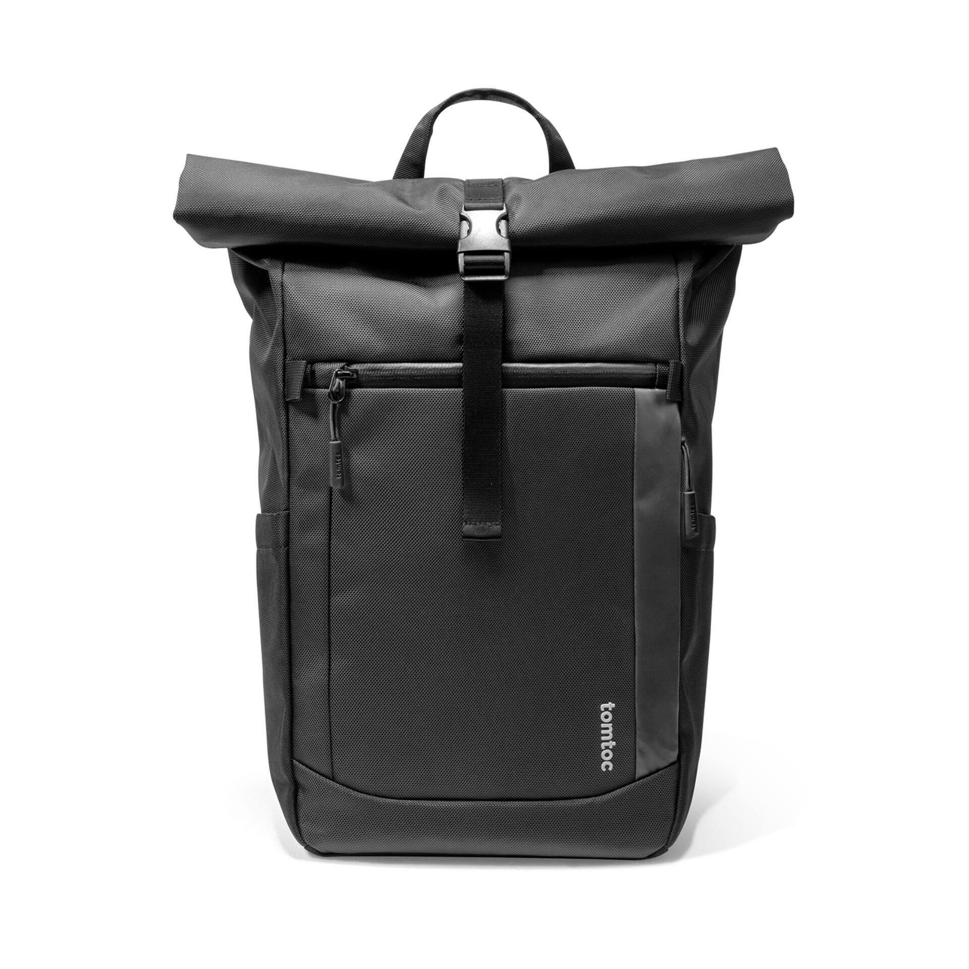 TomToc batoh Navigator T61 Rolltop Backpack L - Black