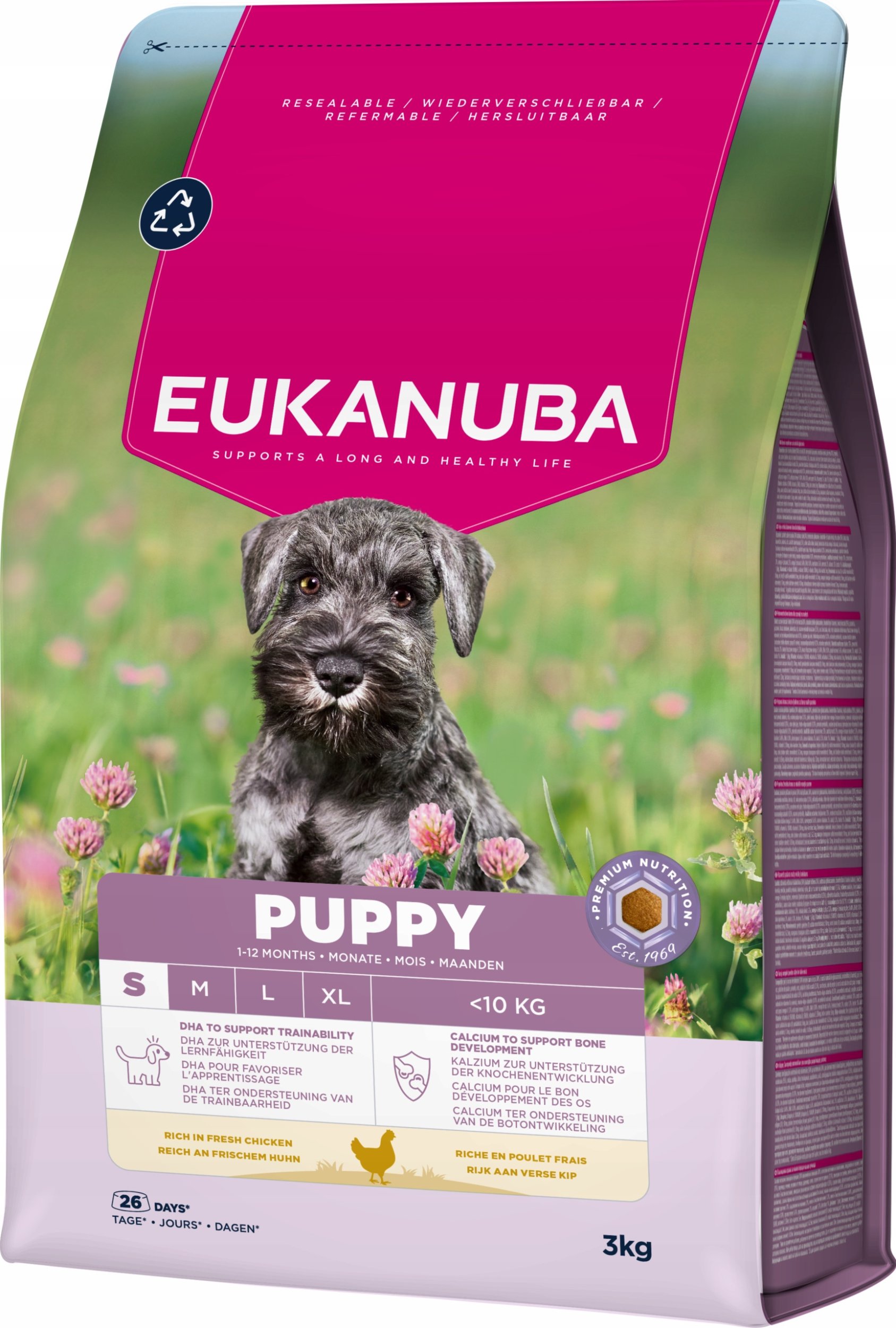 EUKANUBA Puppy Small rich in chicken 3kg